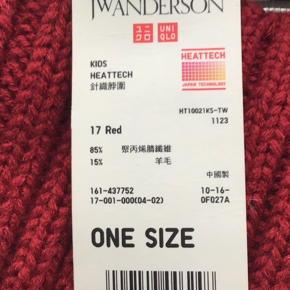 NWT Red White Cowl/Neck Warmer - Picture 5 of 6